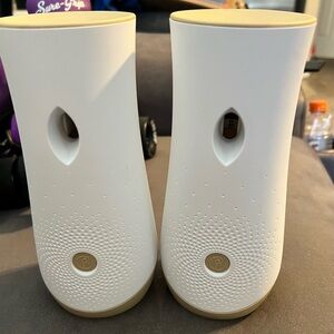 ✨ Air Wick Automatic Spray Dispensers (Set of 2) – White & Beige-New without box